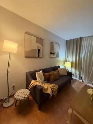 Zona de estar de Navaluenga Chalet con encanto y barbacoa
