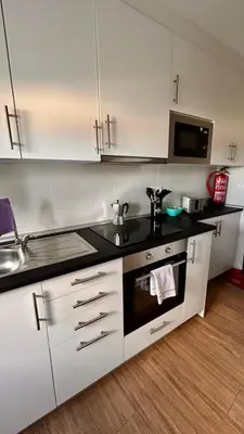 Una cocina o zona de cocina en Apartamento La Hera