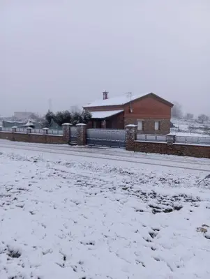 Casa Rural Era de los Trigales en invierno