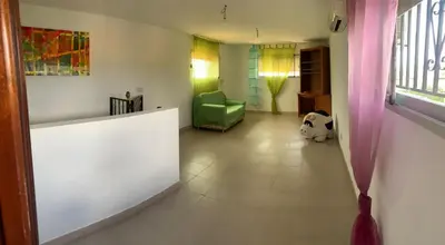 Zona de estar de Casa familiar La Cabra