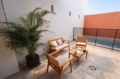 Zona de estar de Apartamento Maya Merida