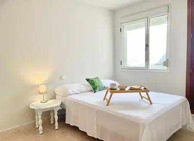 Cama o camas de una habitación en Escapada de ensueño Luminoso Piso Candeleda
