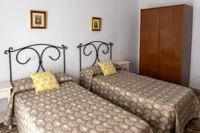 Cama o camas de una habitación en AT VerAgustina en la sierra de Gredos