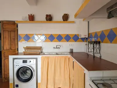 Una cocina o zona de cocina en AT VerAgustina en la sierra de Gredos