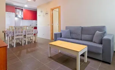 Una cocina o zona de cocina en Apartamentos turísticos Sardon
