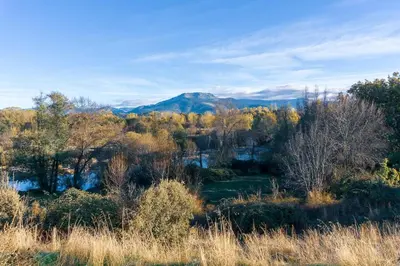 Paisaje cerca de esta villa