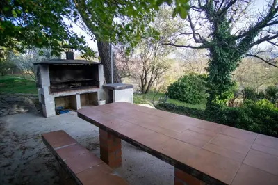 Paisaje cerca de esta villa
