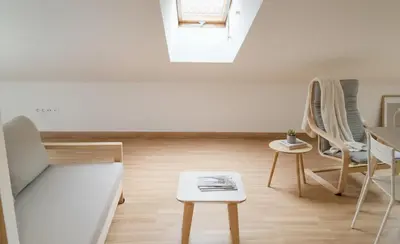 Zona de estar de Cozy Studio in San Pablo Salamanca by beBalmy