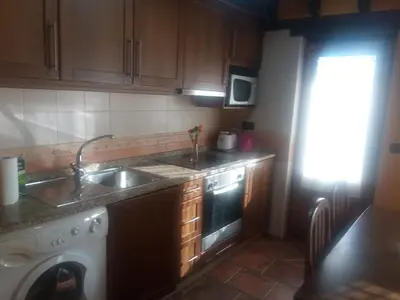Una cocina o zona de cocina en Apartamentos Anateresa