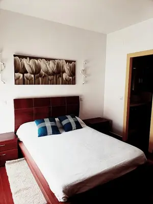 Cama o camas de una habitación en Higos y uvas