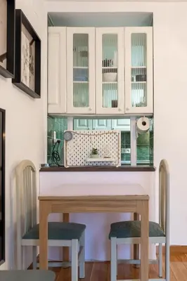 Una cocina o zona de cocina en Amplio Apartamento Avenida Alfonso VIII Plasencia
