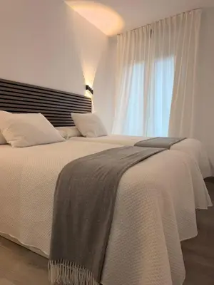 Cama o camas de una habitación en Apartamento Las Cruces