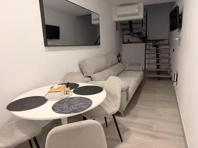 Zona de estar de Apartamento Las Cruces