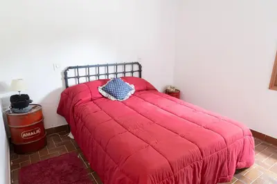 Cama o camas de una habitación en El Cerro del Pinar