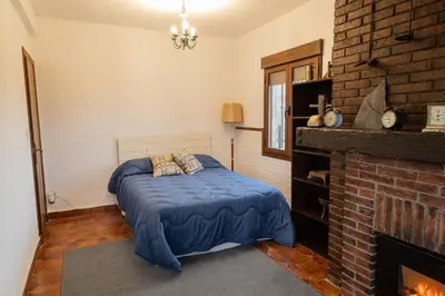 Cama o camas de una habitación en El Cerro del Pinar
