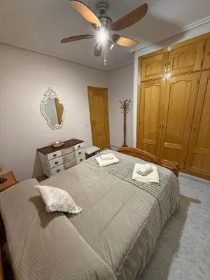 Cama o camas de una habitación en Casa Rural La Casita del Gévalo