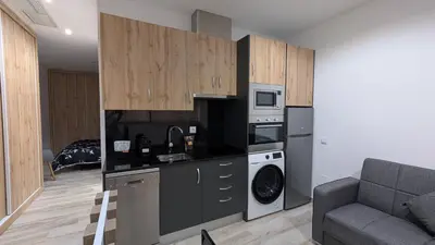 Una cocina o zona de cocina en Duo Mendoza
