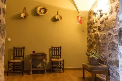 Zona de estar de Hostal San Miguel
