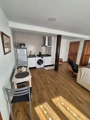 Una cocina o zona de cocina en Apartamentos Rio Almar