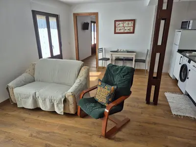 Zona de estar de Apartamentos Rio Almar