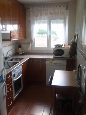 Una cocina o zona de cocina en Casa Rural El Castillo