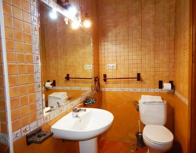 Un baño de Casa Rural Parada Real CR-CC-00258
