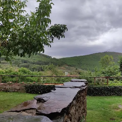 Paisaje cerca of this country house
