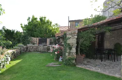 Jardín al aire libre en Zocailla