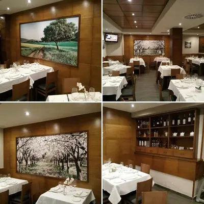 Un restaurante o sitio para comer en Apartamento Rincón del Salvador 2