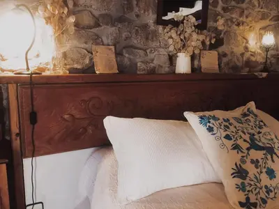 Cama o camas de una habitación en Casa Lucia