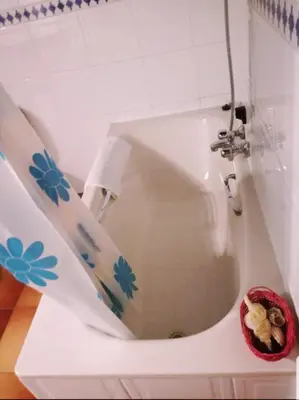 Un baño de Casa Lucia