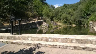 Paisaje cerca of this country house