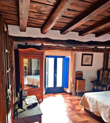 Cama o camas de una habitación en Casa Lucia