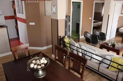 Zona de estar de Apartamentos Nundinae