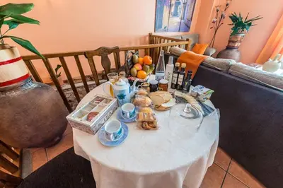 Comida en o cerca de este hostal o pensión