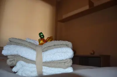 Cama o camas de una habitación en Apartamento Santa Eulalia