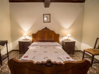 Cama o camas de una habitación en Casa Rural Churruca