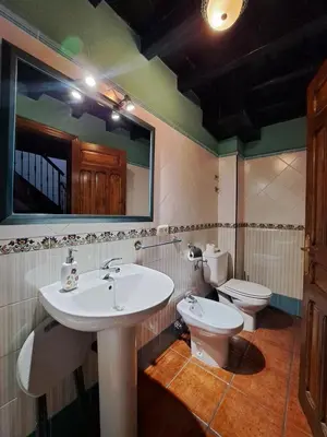 Un baño de Casa Rural Churruca
