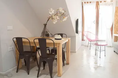 Zona de estar de Apartamentos de la Parte Antigua de Cáceres