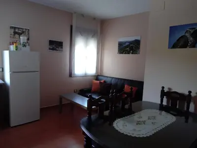 Una cocina o zona de cocina en Casa Rural Al-Mofrag y Apartamentos El Mirador de Monfragüe