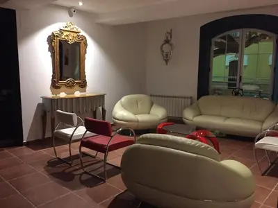 Zona de estar de Hotel Rural Eloy