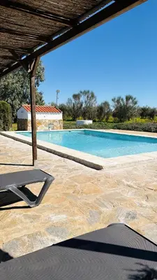 Piscina en o cerca de Casa Rural Valdezaque