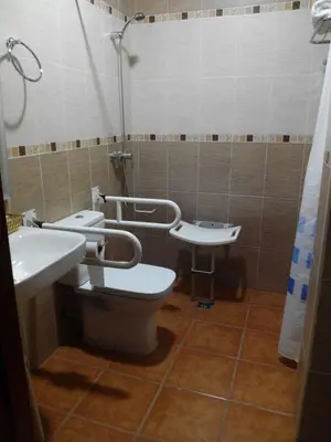 Un baño de Casa Rural Fuente El Boticario