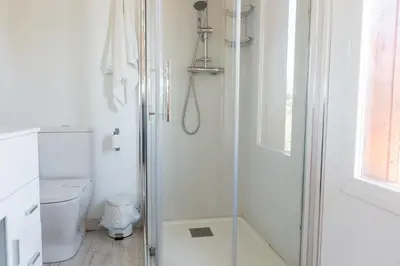 Un baño de Cabaña El Mirador