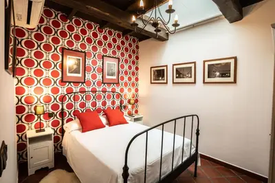 Cama o camas de una habitación en Versatil Apartamentos