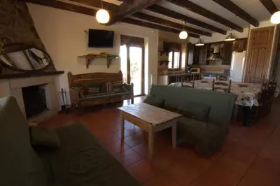 Zona de estar de Casas Rurales Lalo y Chelo
