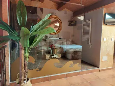 Un baño de El Ático de Mijares