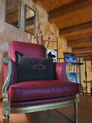 Zona de estar de El Ático de Mijares