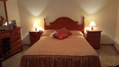 Cama o camas de una habitación en Casa Trini
