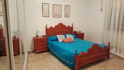 Cama o camas de una habitación en Casa Trini